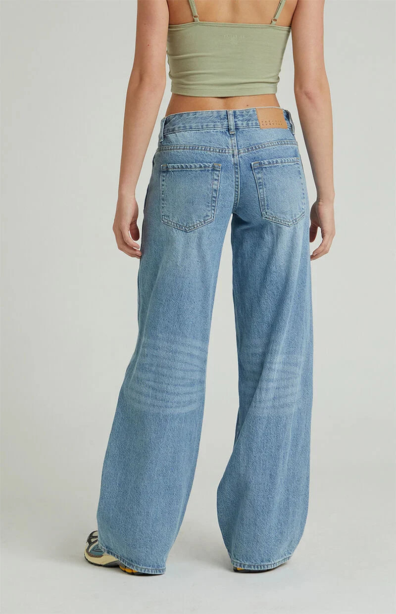 Low Rise Baggy Jeans