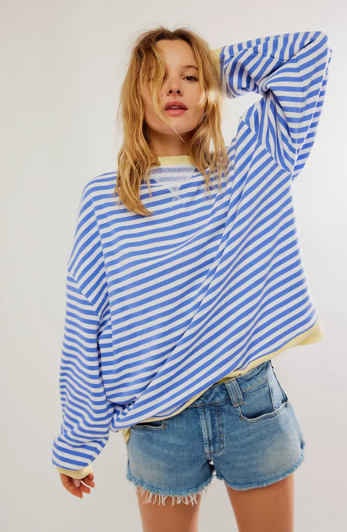 STRIPED OVERSIZED JUMPER