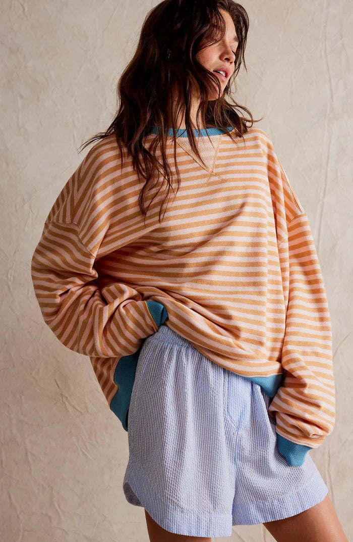 STRIPED OVERSIZED JUMPER