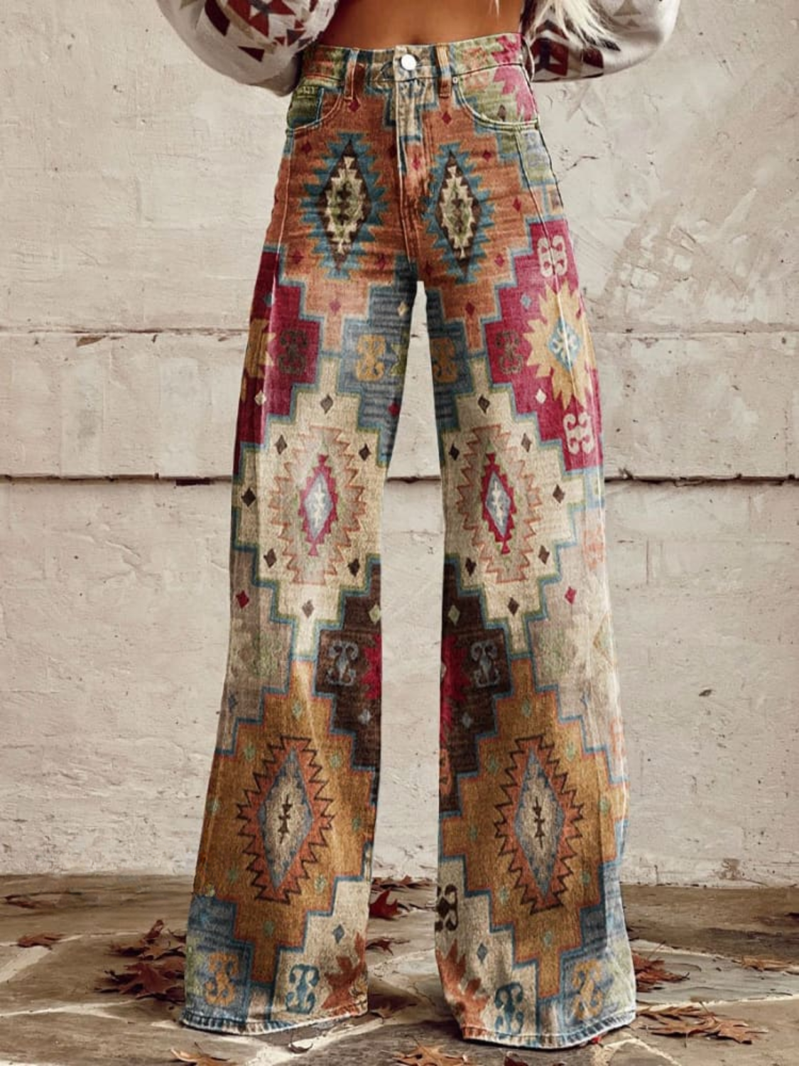 Aldina – Baggy Vintage Boho Trousers