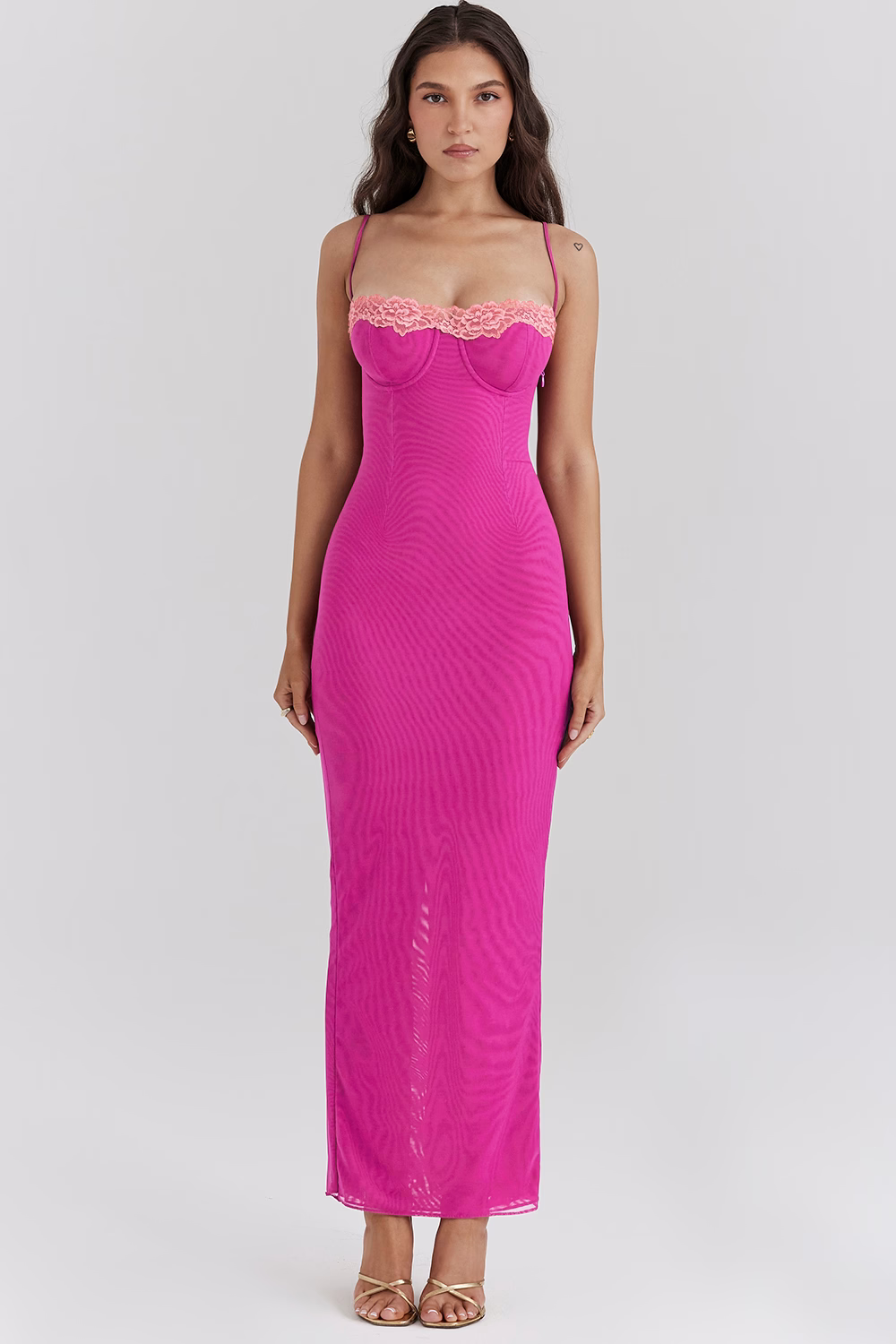 Cornelia – Lace Bustier Bodycon Gown
