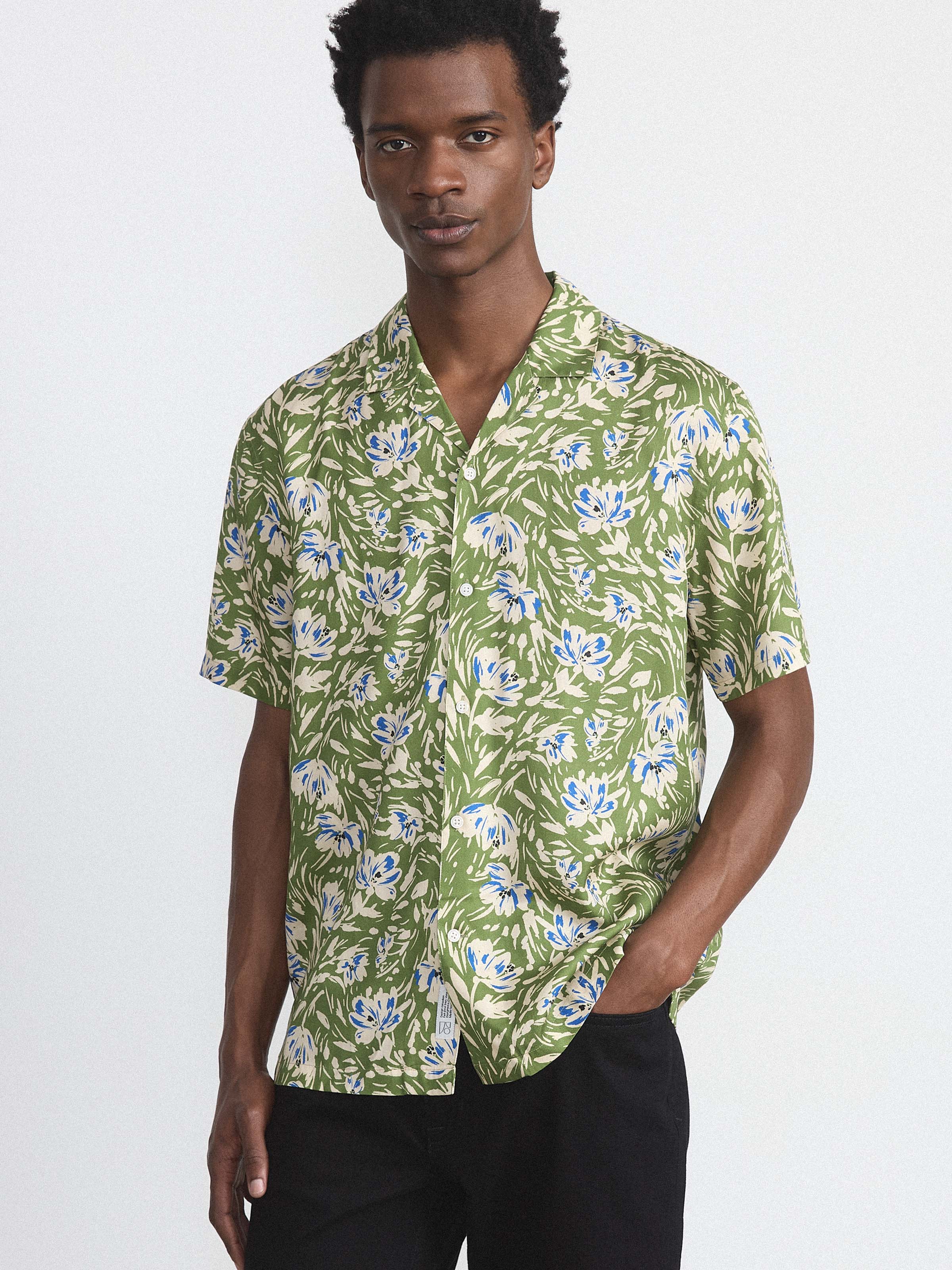Oliver – Floral Camp Collar Shirt