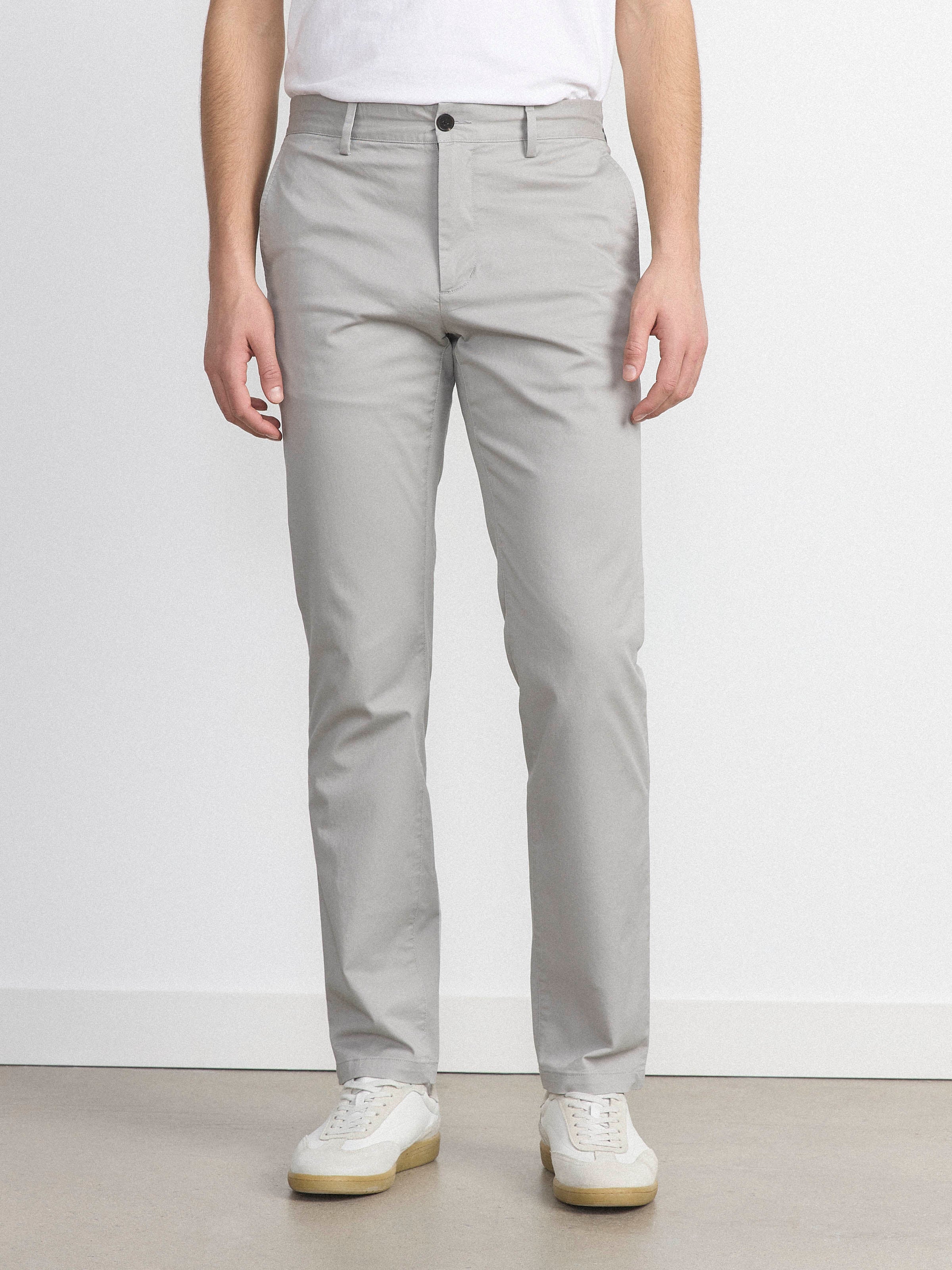Henry – Slim Fit Chino Trousers Grey