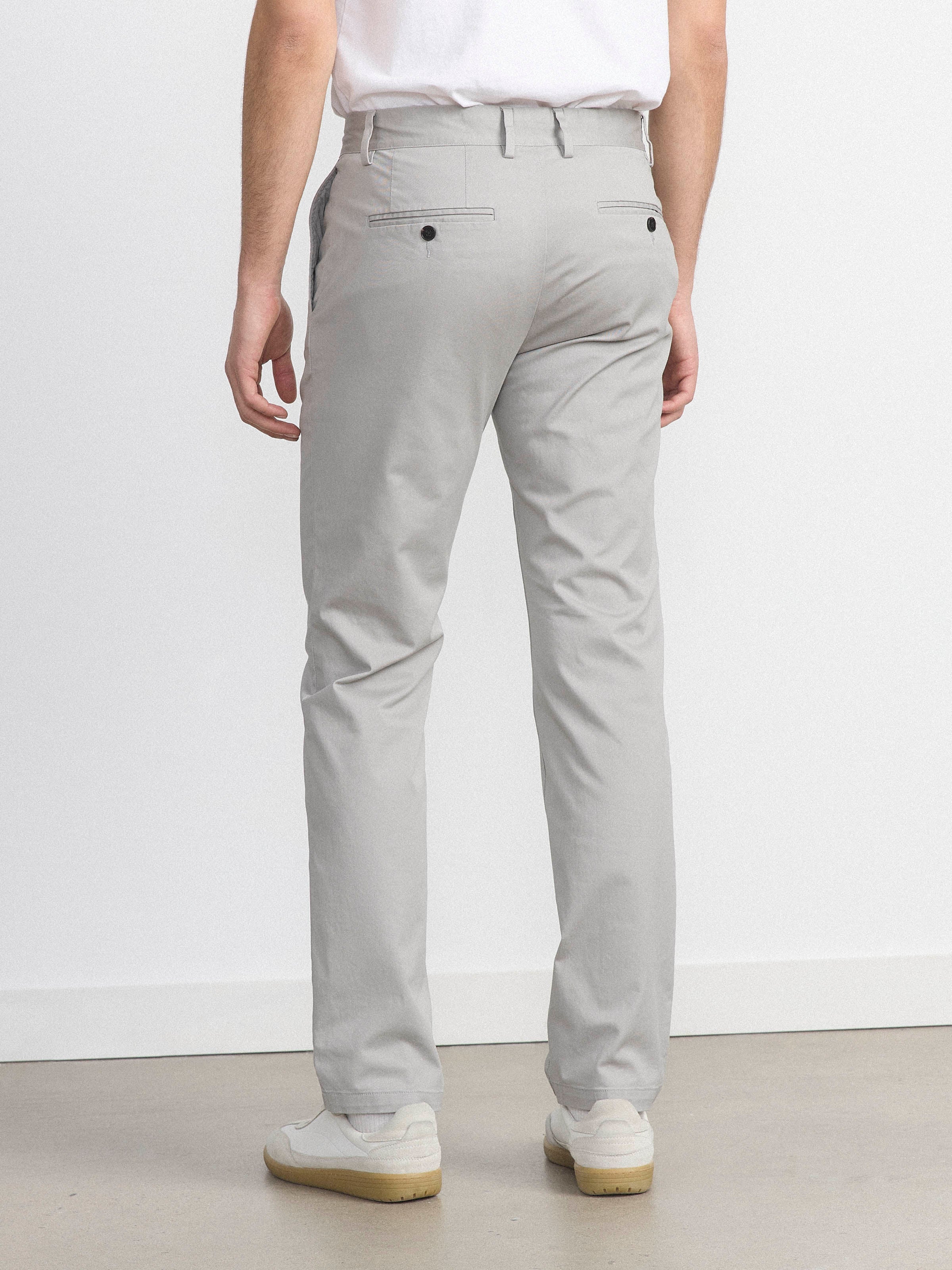 Henry – Slim Fit Chino Trousers Grey