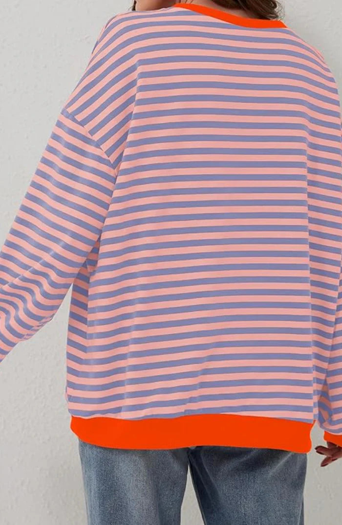 STRIPED OVERSIZED JUMPER