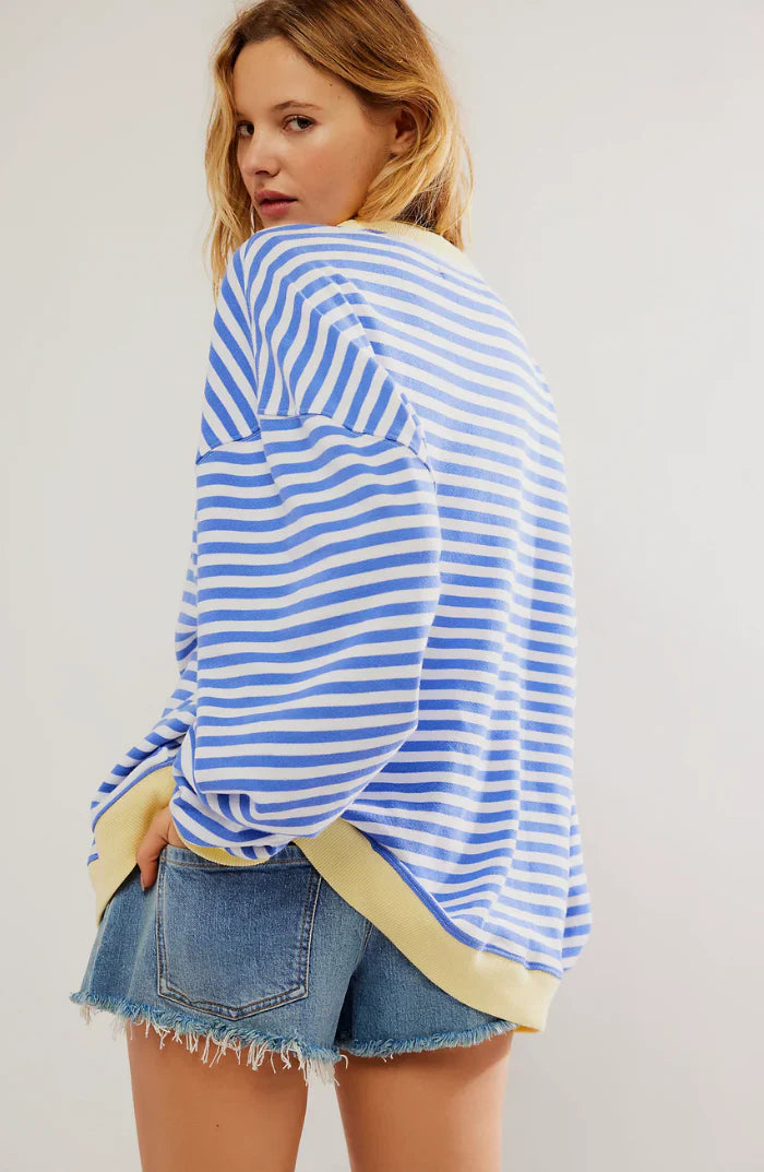 STRIPED OVERSIZED JUMPER