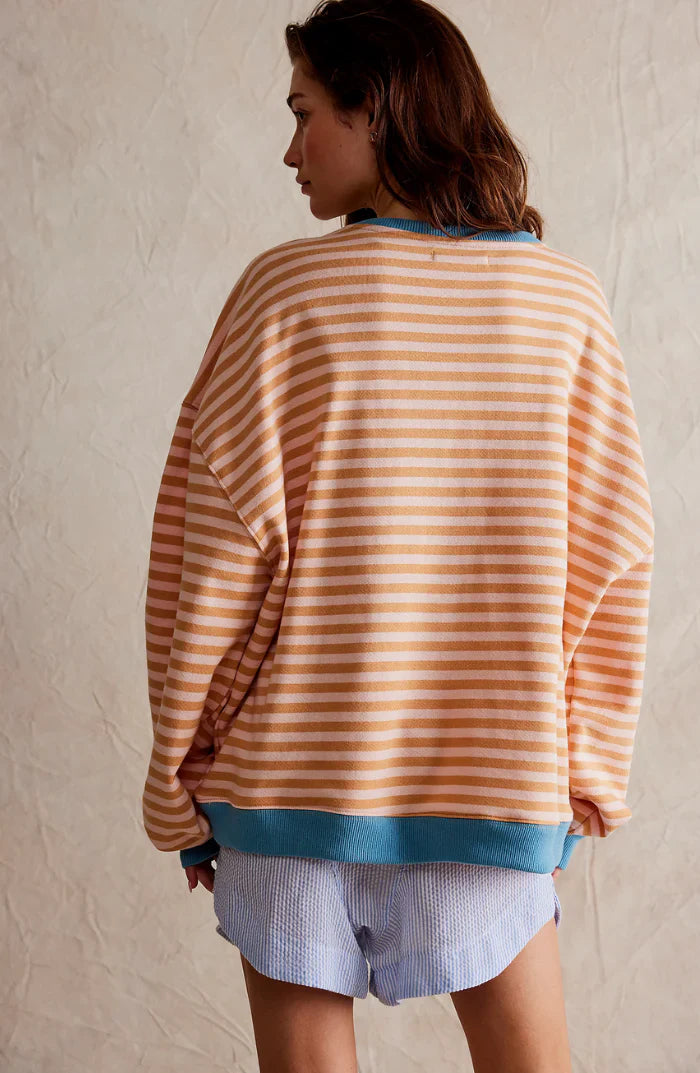 STRIPED OVERSIZED JUMPER