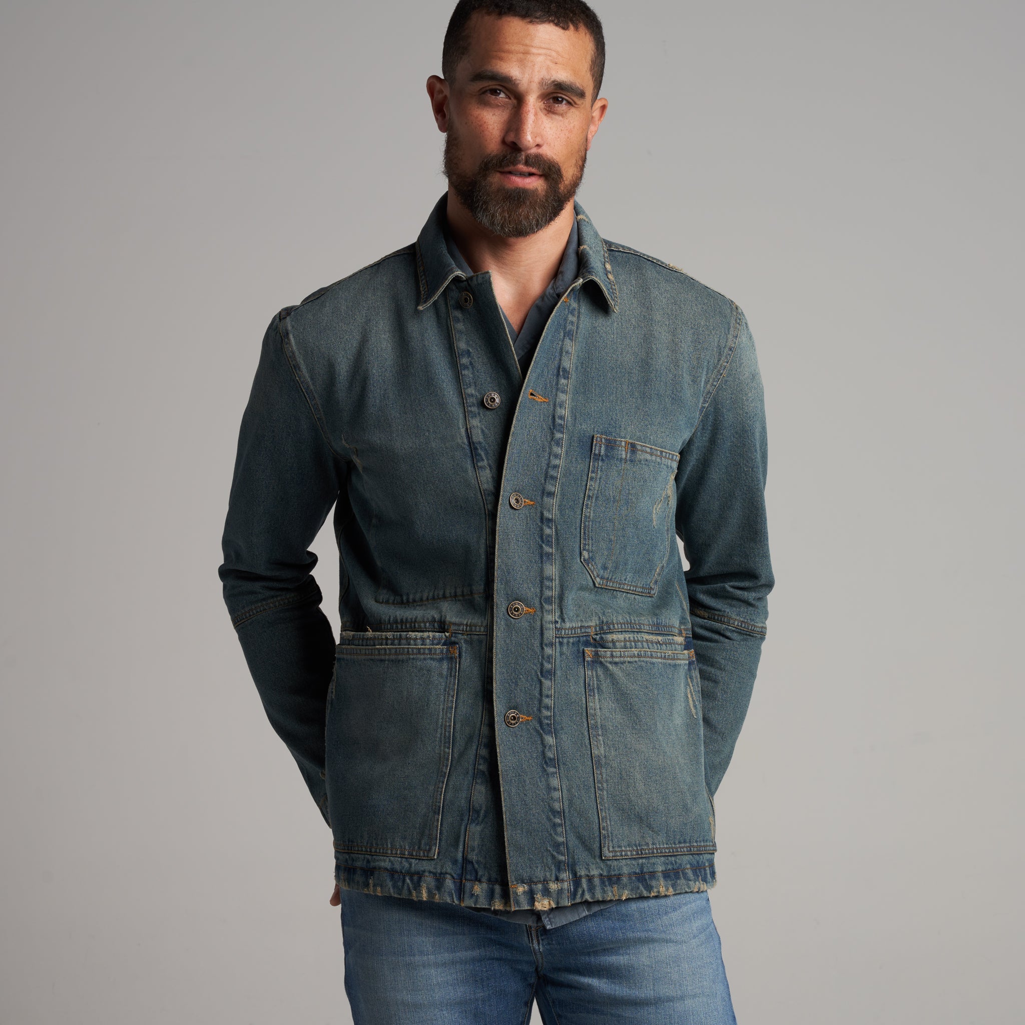 George – 1955 Vintage Denim Chore Jacket