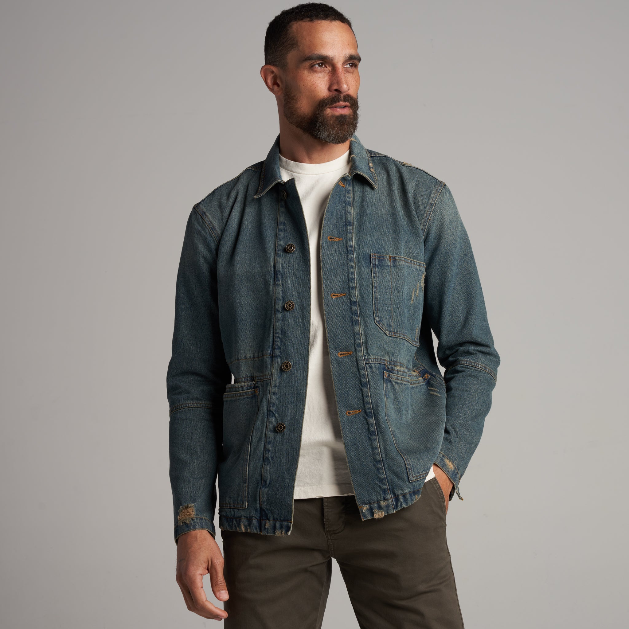 George – 1955 Vintage Denim Chore Jacket