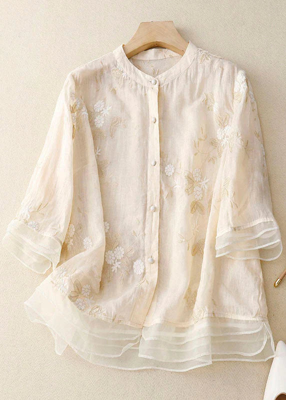 Eloise - Elegant Embroidered Blouse