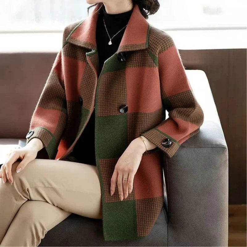 Loren - Plaid Coat
