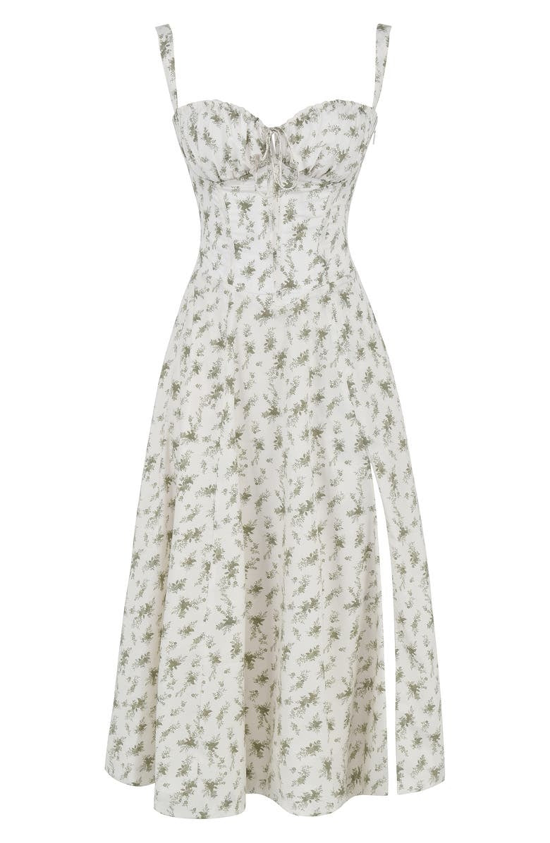 Waist-shaping dress