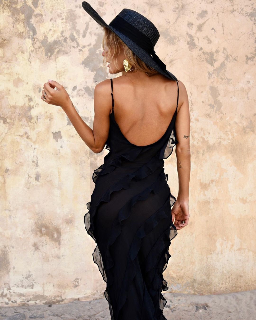 Zara – Ruffle Tiered Slip Gown