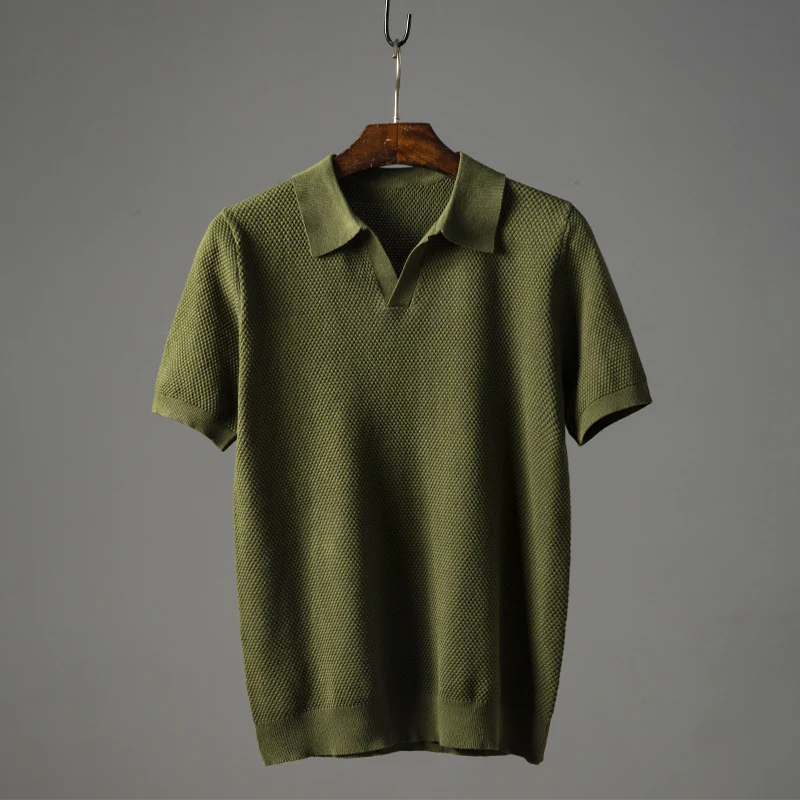 Heinrich - Casual Short Sleeve Polo Shirt