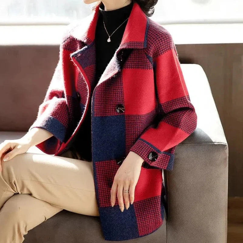 Loren - Plaid Coat