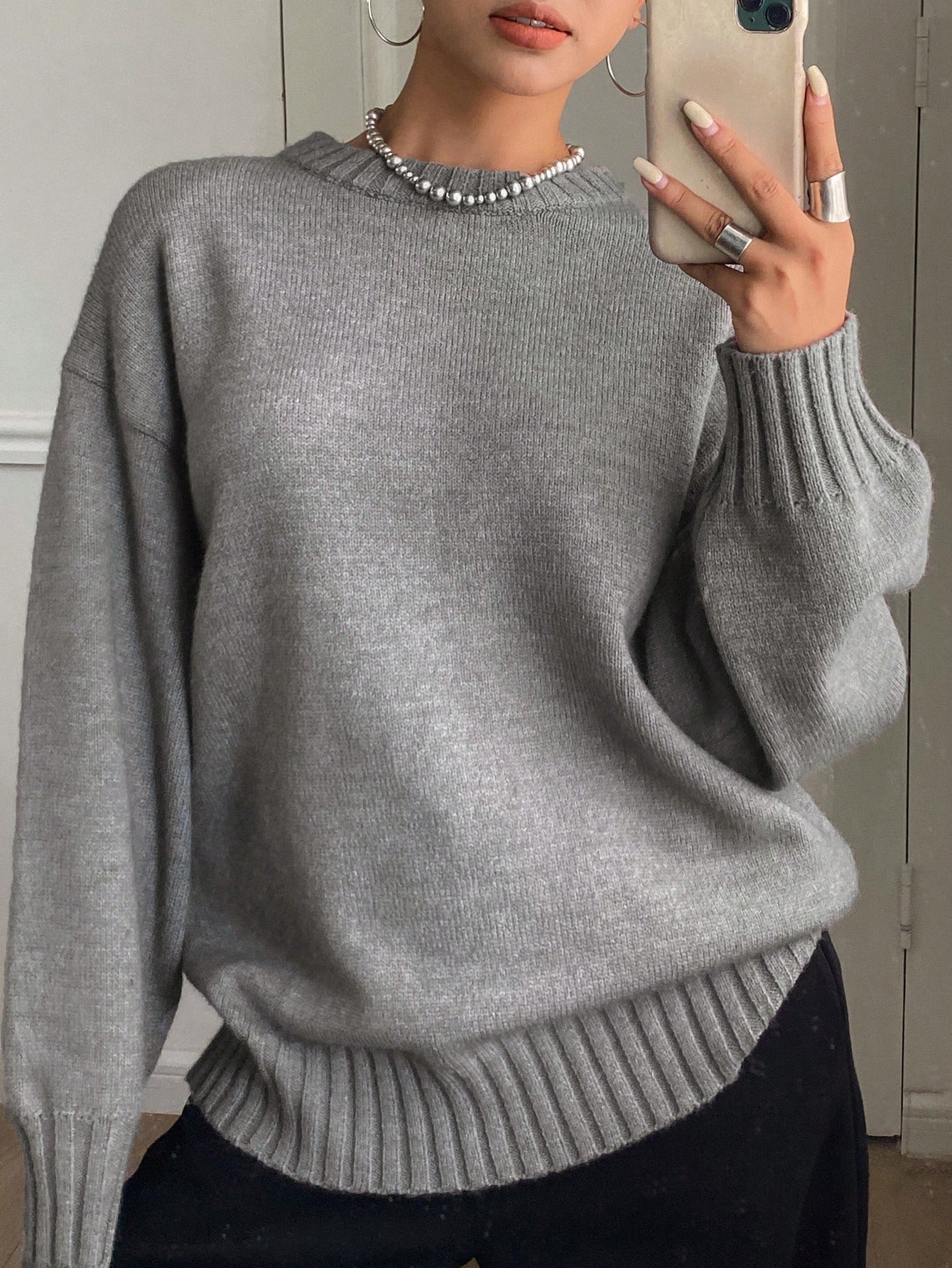 Casual Crew Neck