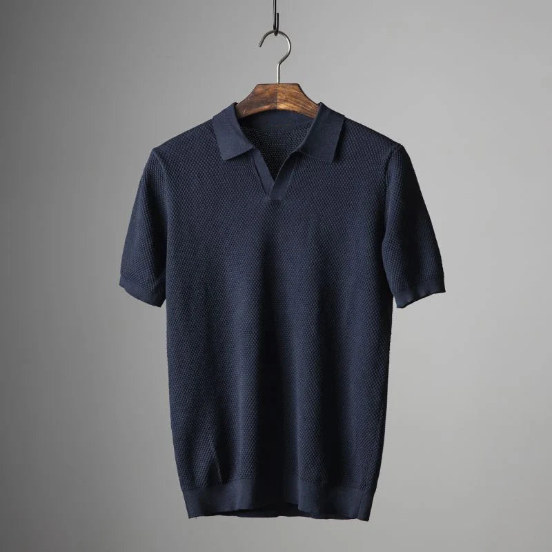 Heinrich - Casual Short Sleeve Polo Shirt