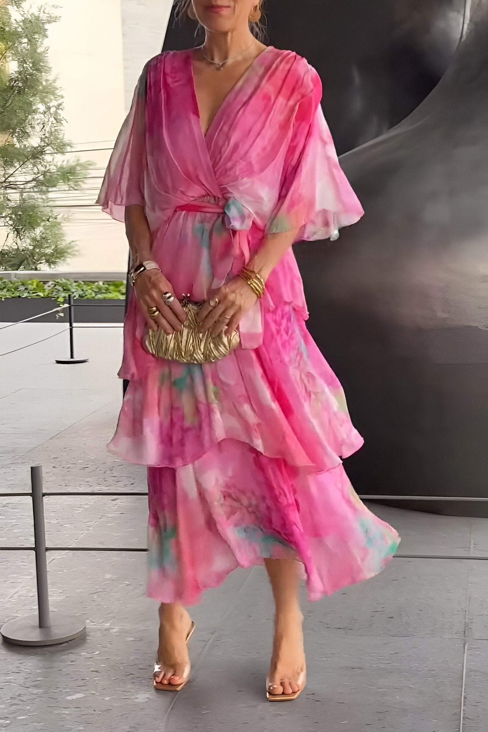 Jade™ – Elegant Bohemian Maxi Dress