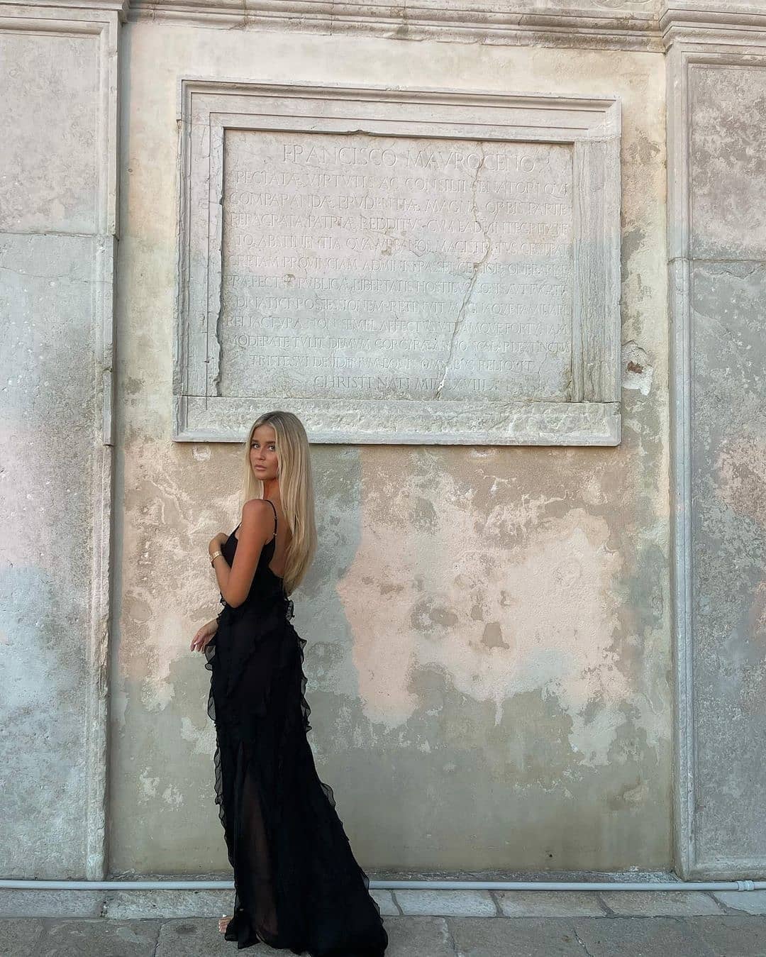 Zara – Ruffle Tiered Slip Gown