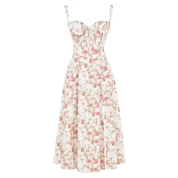 Waist-shaping dress