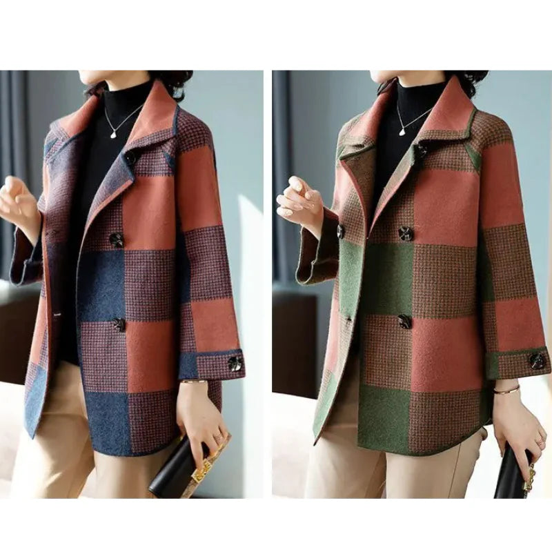 Loren - Plaid Coat