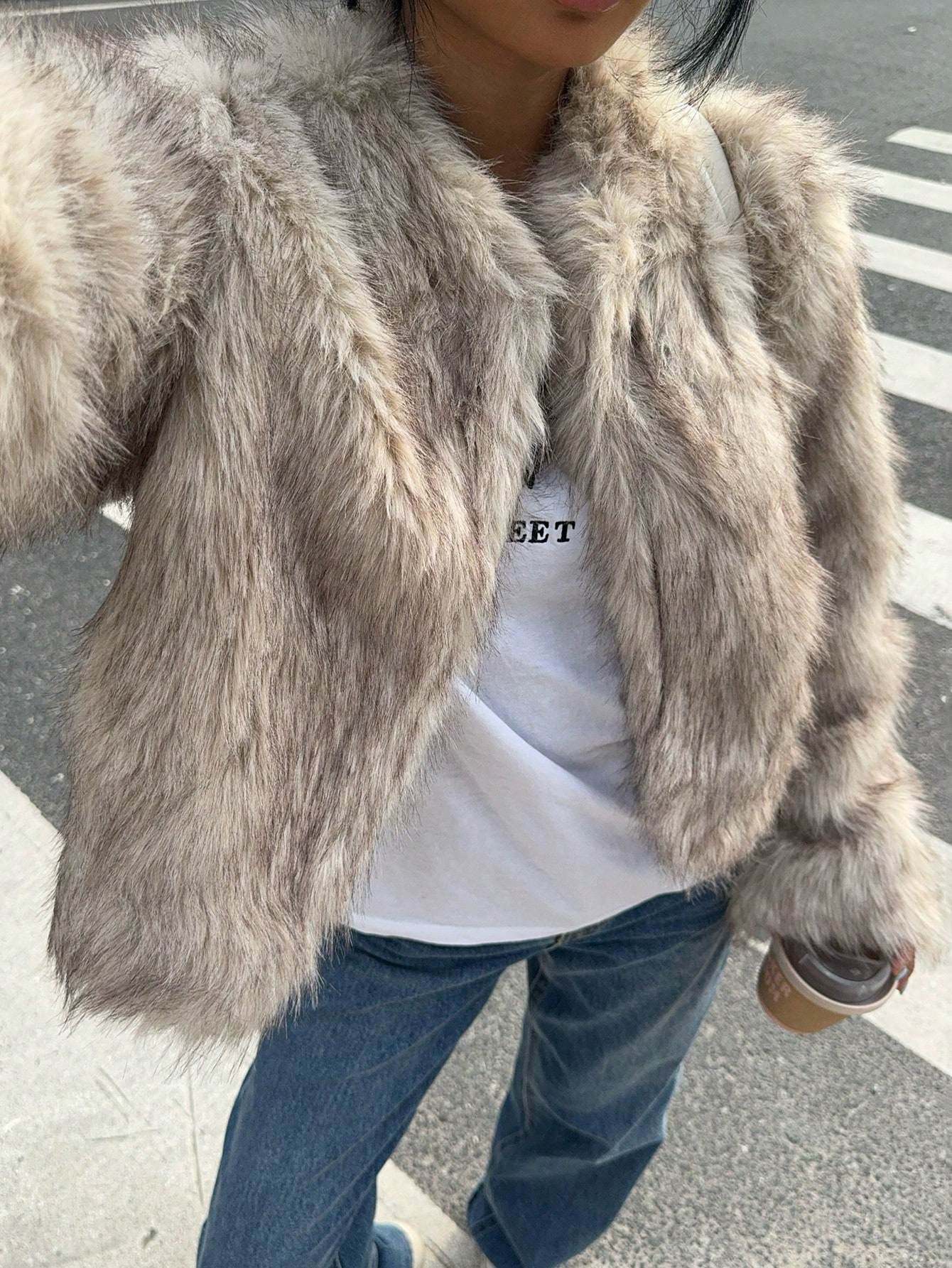 Faux Fur Jacket