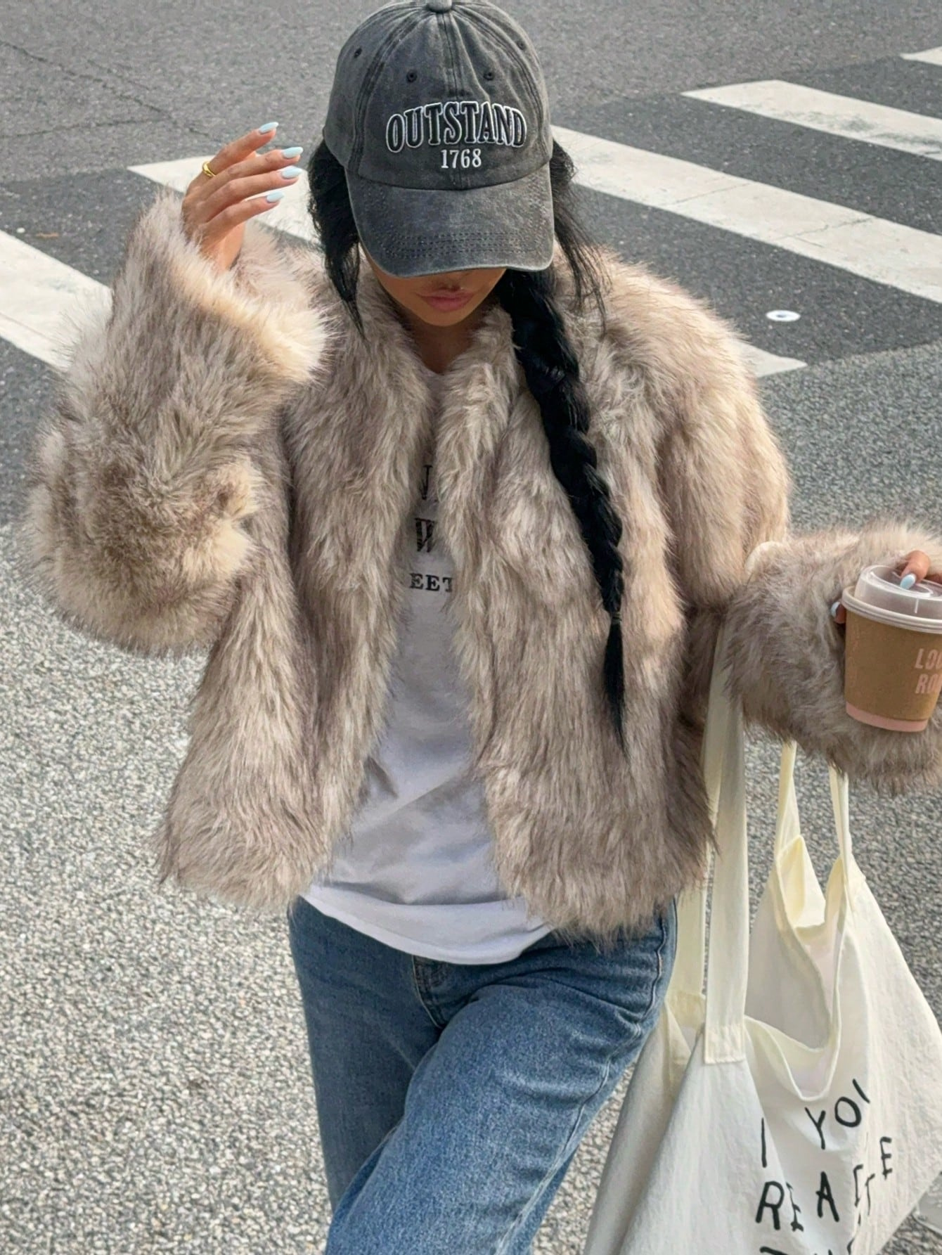 Faux Fur Jacket