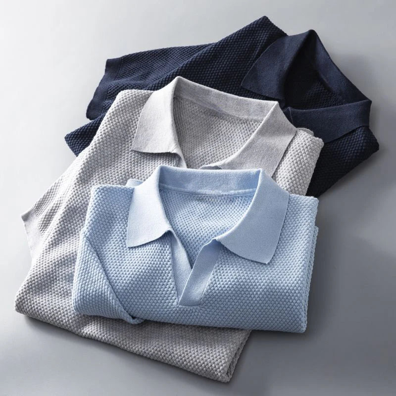 Heinrich - Casual Short Sleeve Polo Shirt