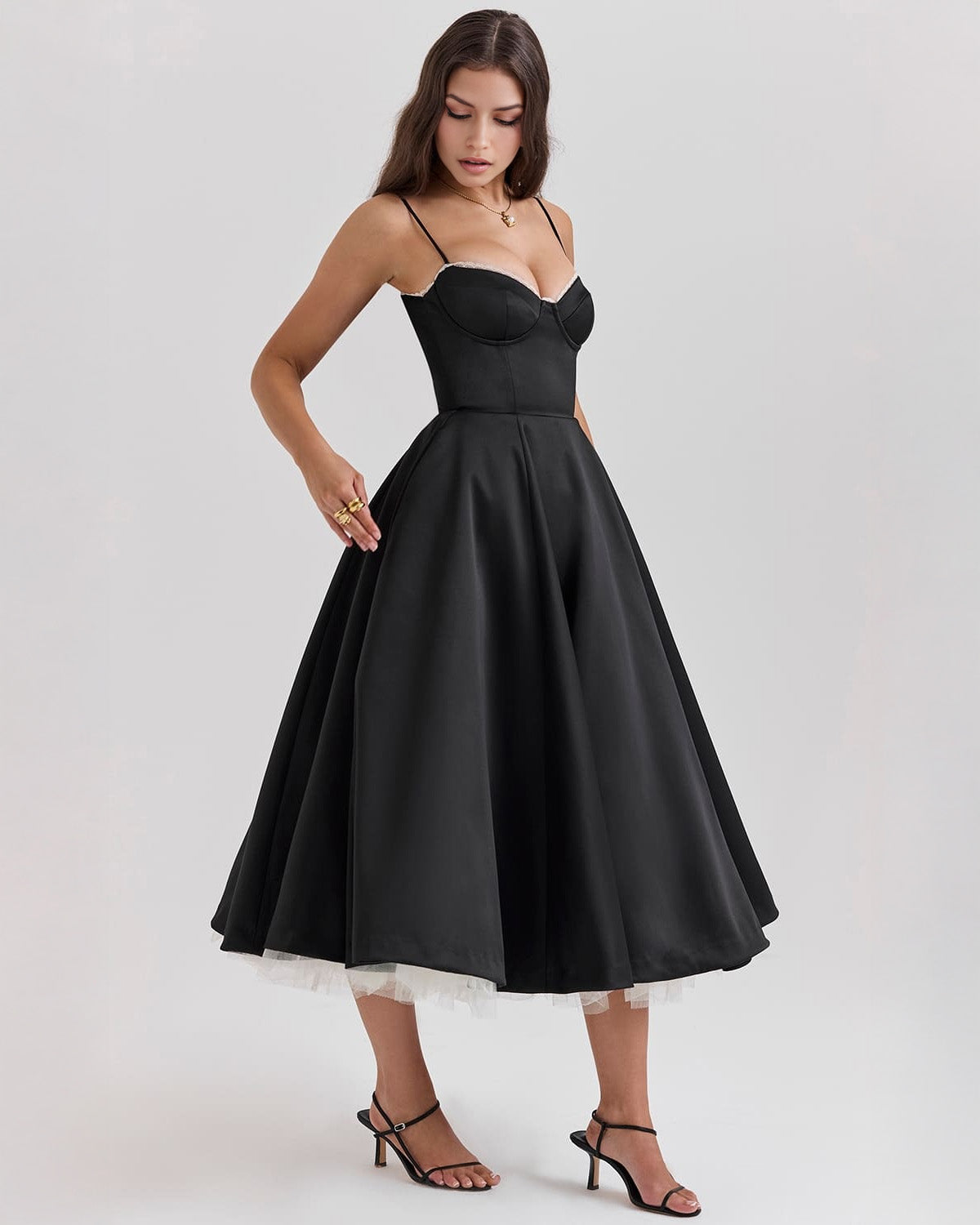Loretta – Sweetheart Corset Dress