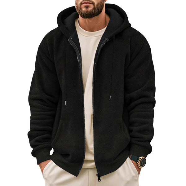 Brooklyn - Waffle Knit Hoodie