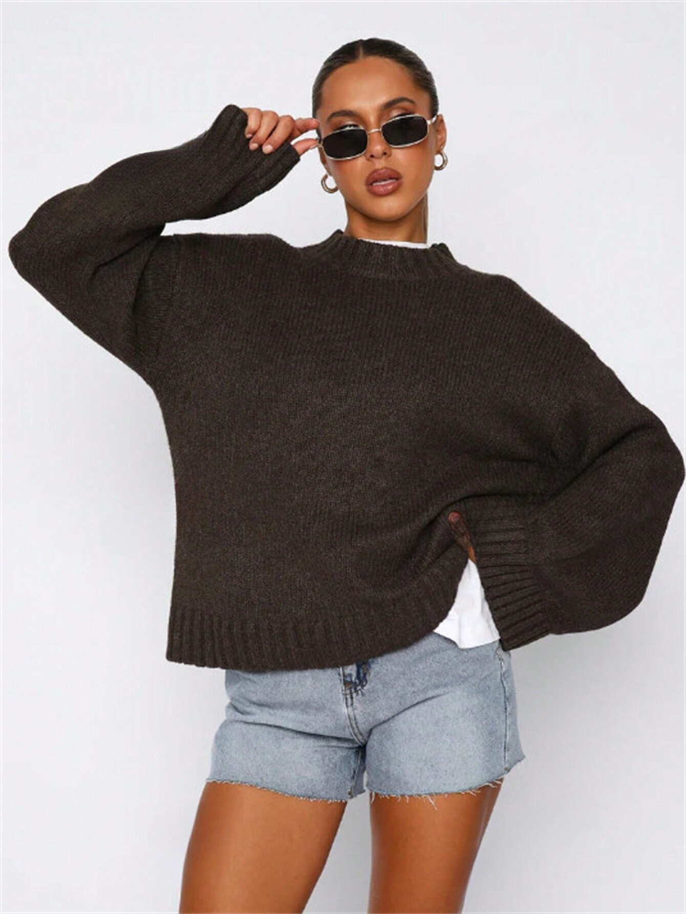 Long Sleeve Knitted Sweater