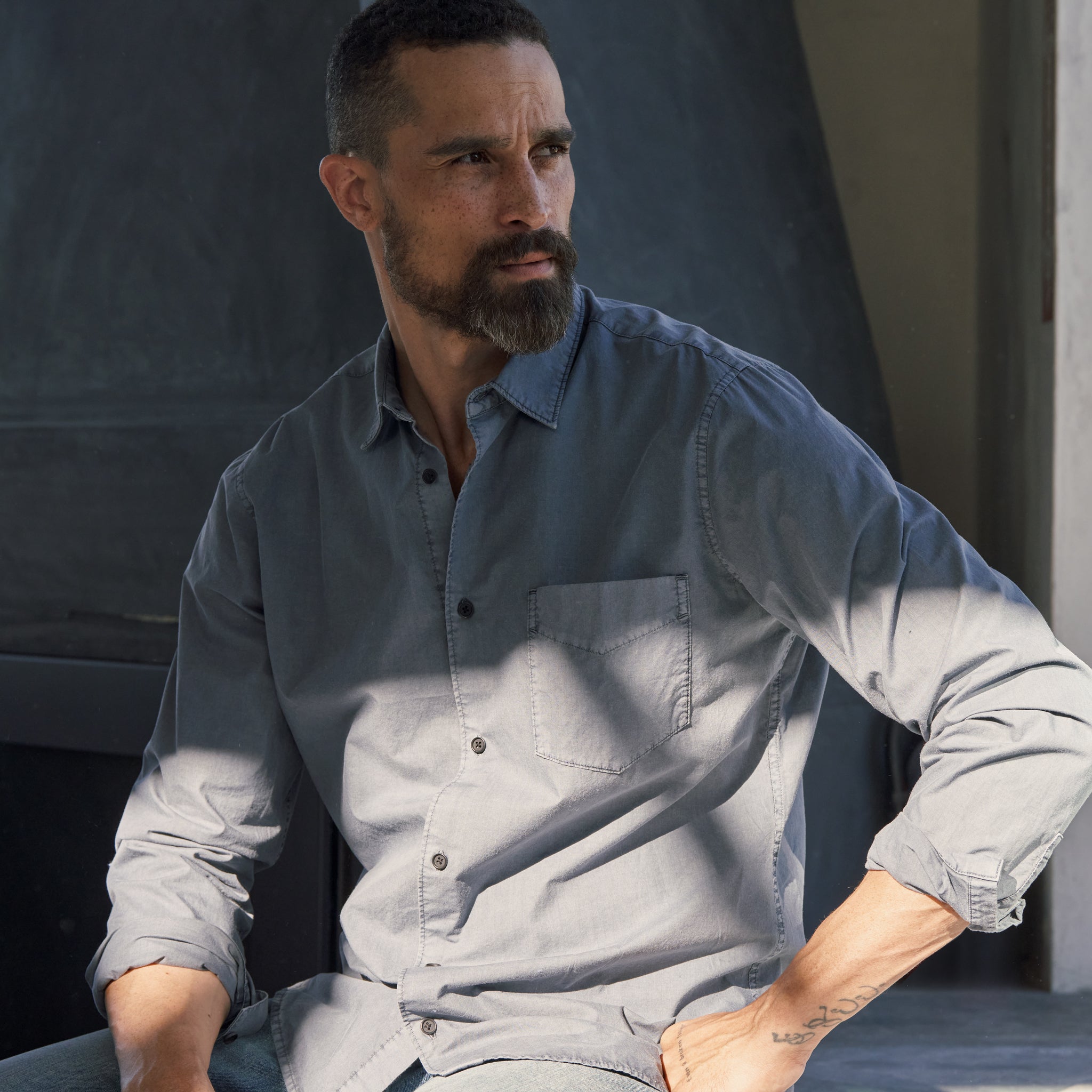 James – Everett Poplin Shirt