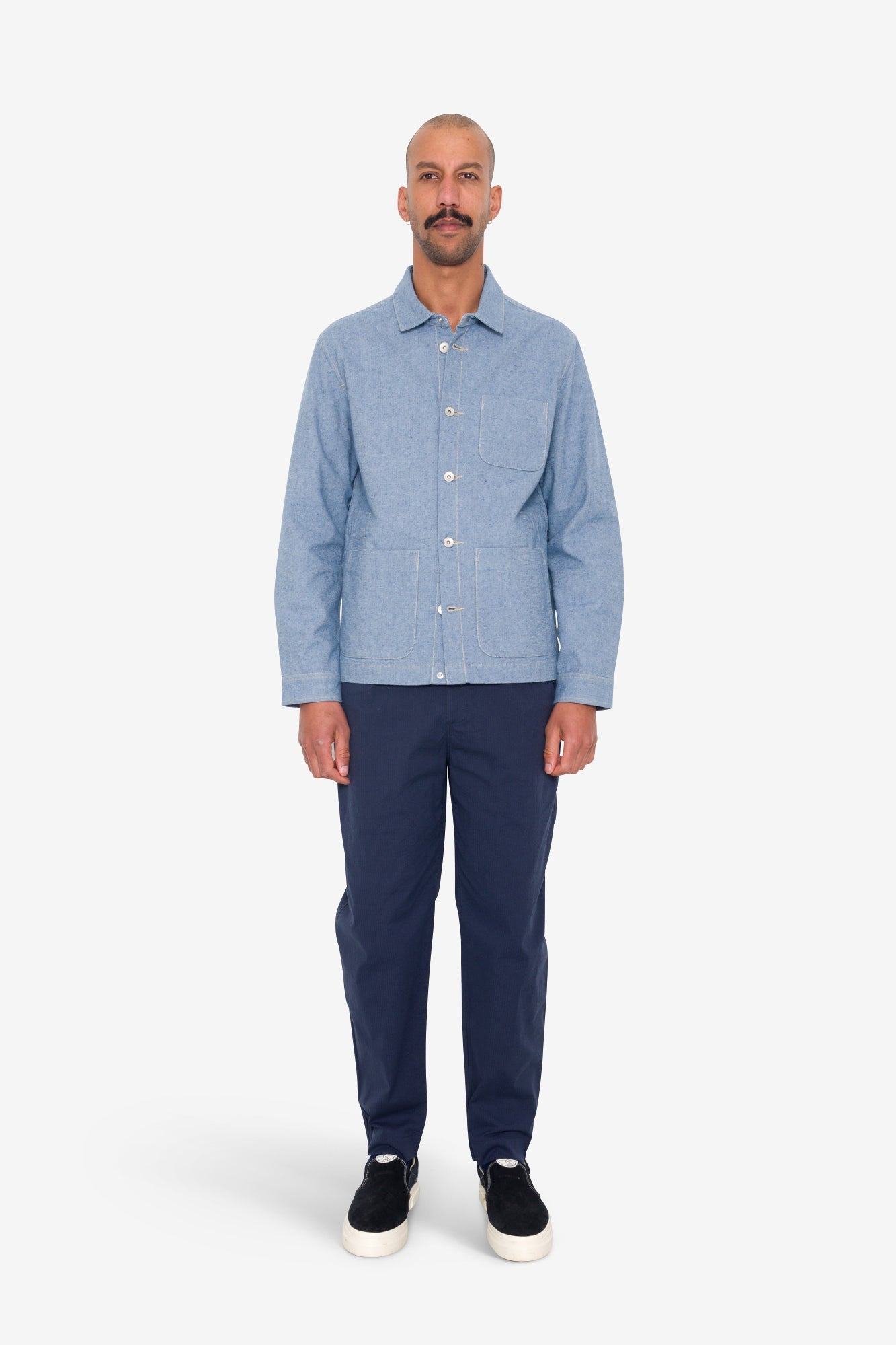 James - Assembly Jacket Reverse Ice Blue
