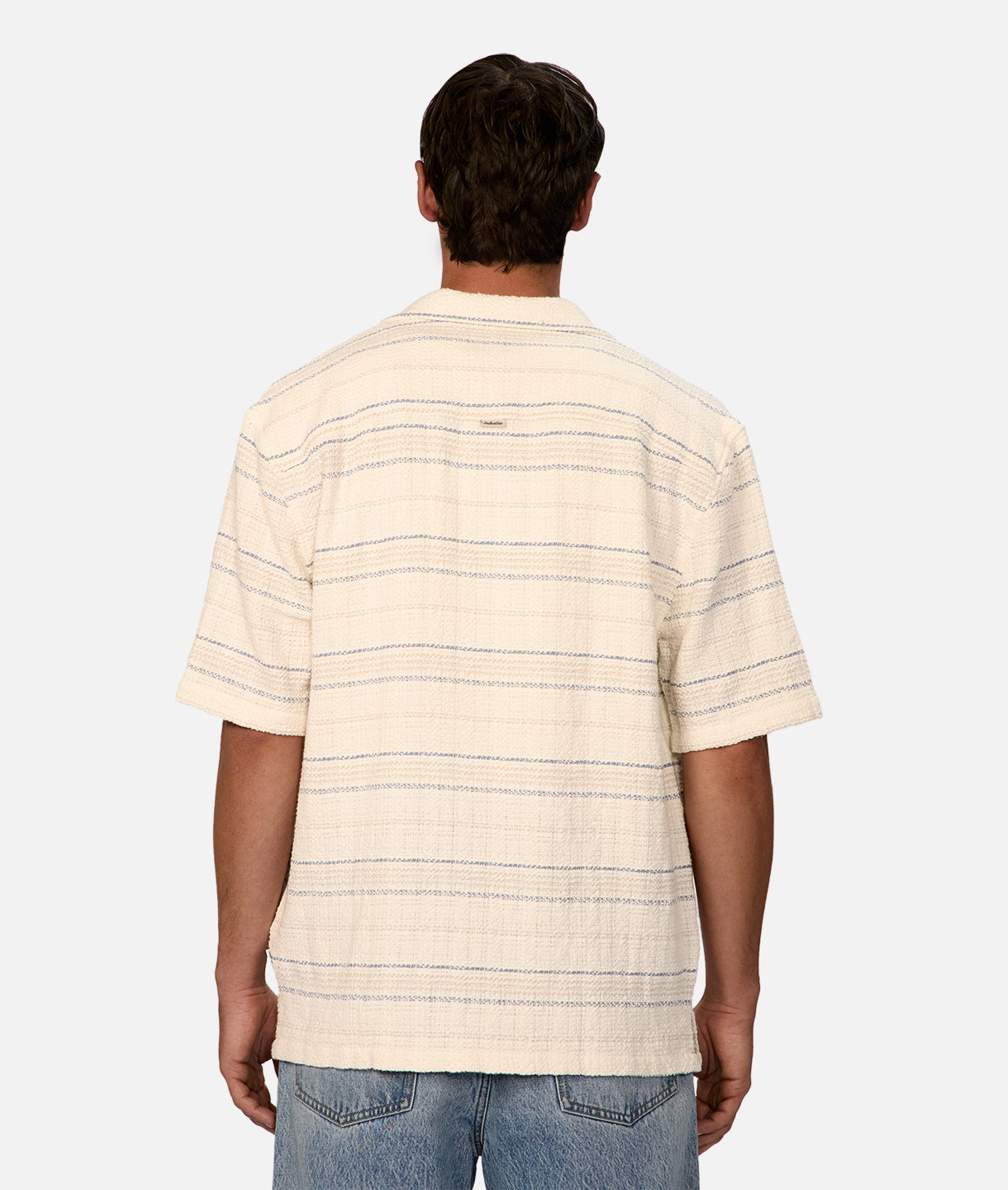 Harry - White Light Blue Short Sleeve Shirt