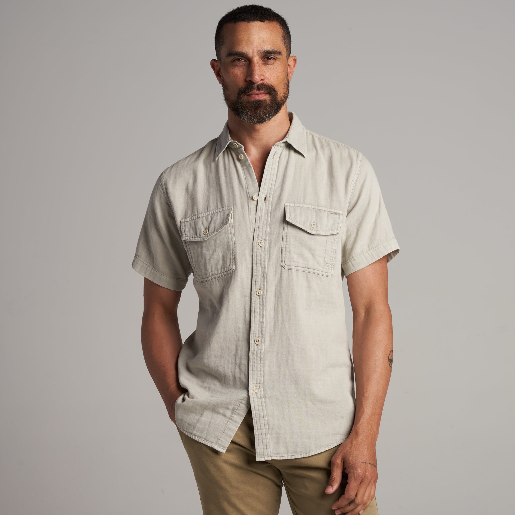 Rowan – Cotton Gauze Short Sleeve Shirt