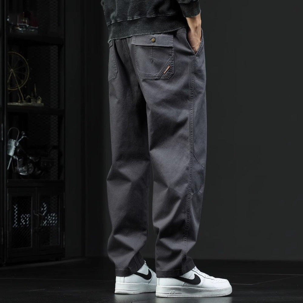 Brennan – Modern Relaxed-Fit Cotton Trousers