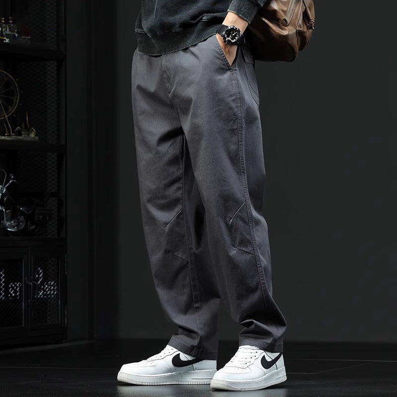 Brennan – Modern Relaxed-Fit Cotton Trousers