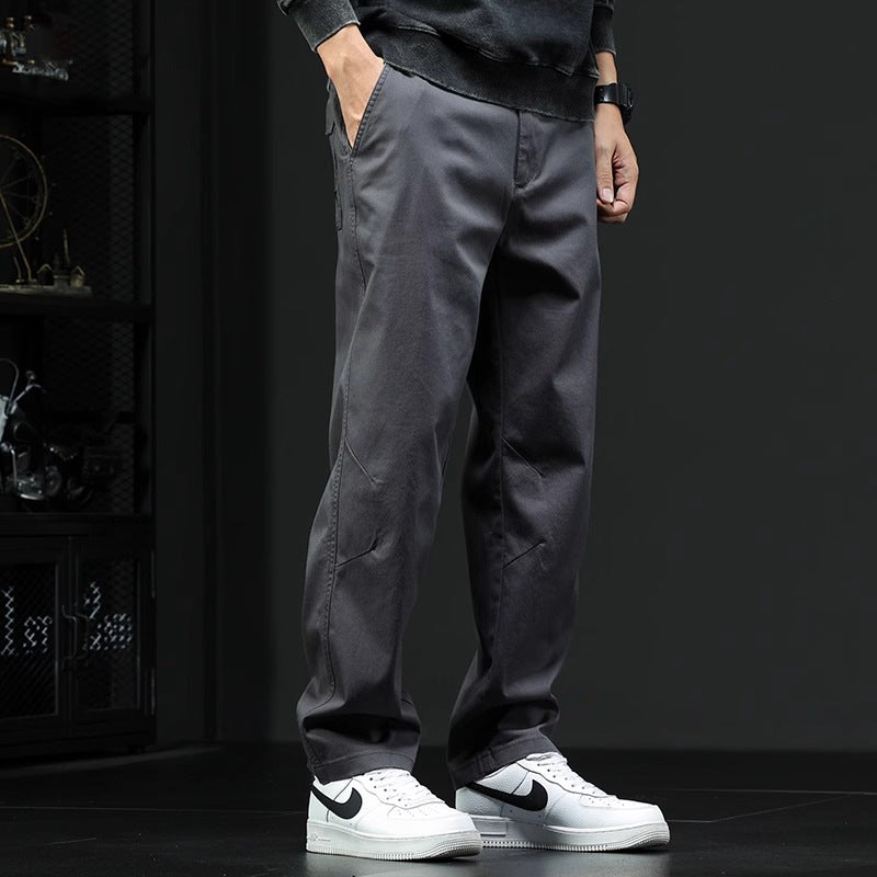 Brennan – Modern Relaxed-Fit Cotton Trousers
