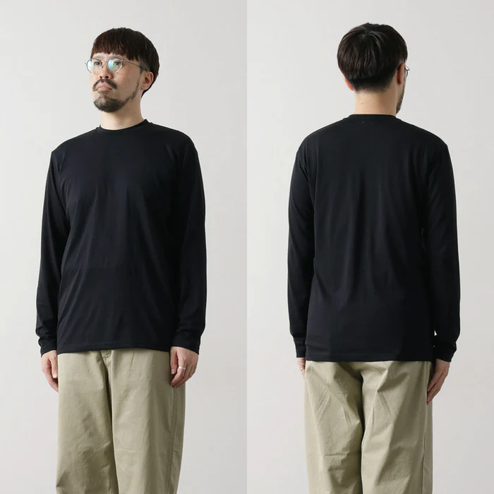 Oscar - FYNELYNE ENGINEERED BY LIFILL / Cottony Long Sleeve Crew Neck T-Shirt