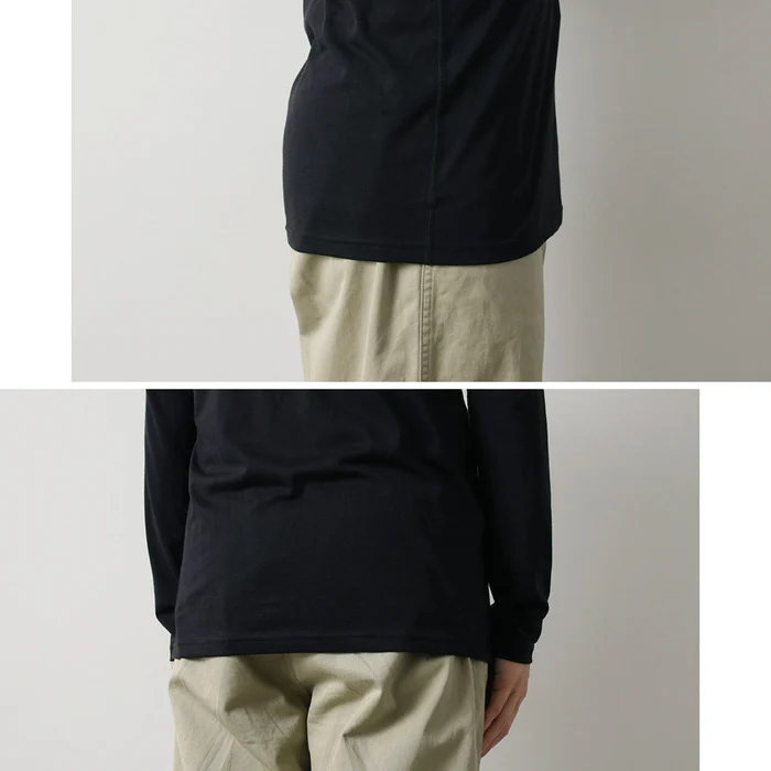 Oscar - FYNELYNE ENGINEERED BY LIFILL / Cottony Long Sleeve Crew Neck T-Shirt