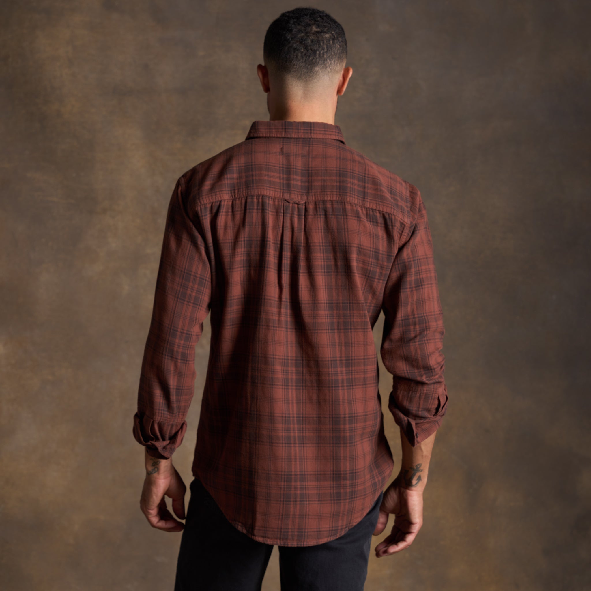 George – Heirloom Plaid Cotton Gauze Shirt