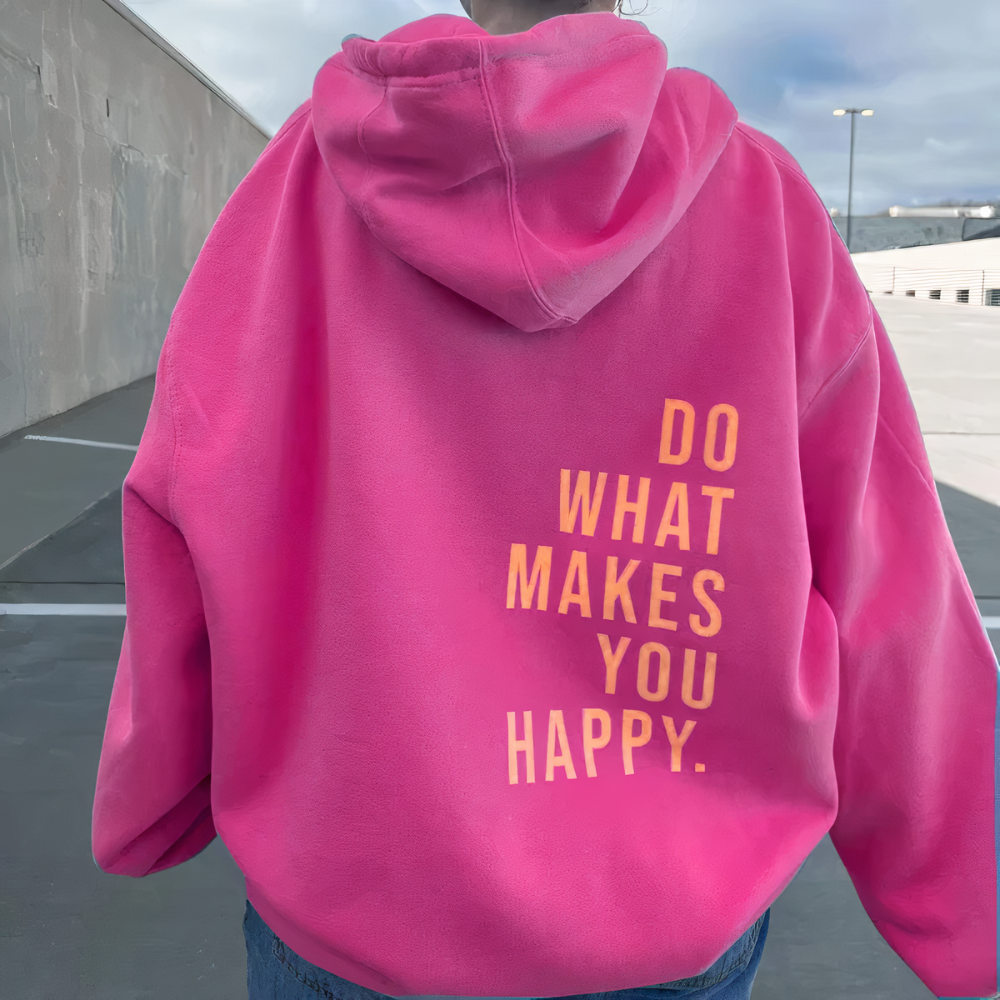 Ellie – Plus Size Motivational Comfort Hoodie
