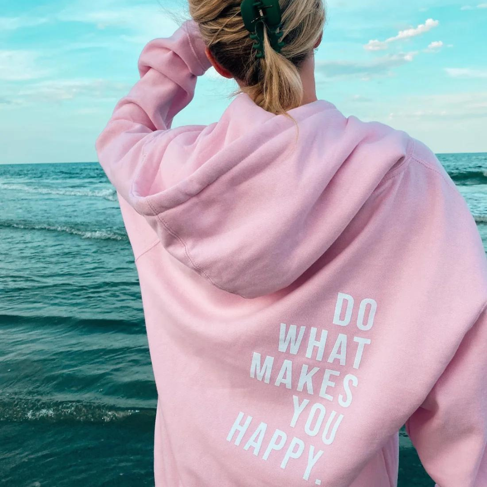 Ellie – Plus Size Motivational Comfort Hoodie