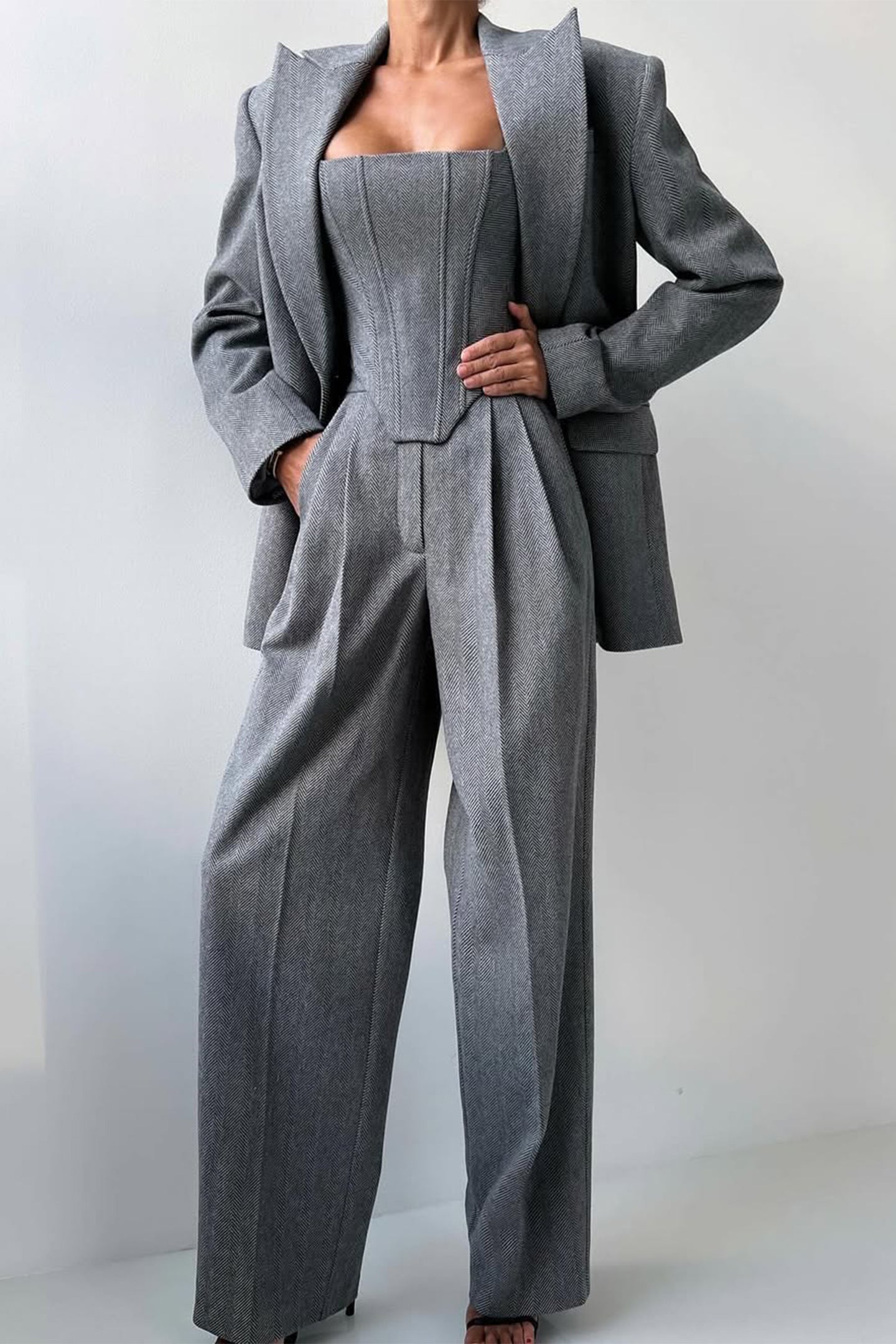 Florence – Elegant 3-Piece Blazer Outfit Set