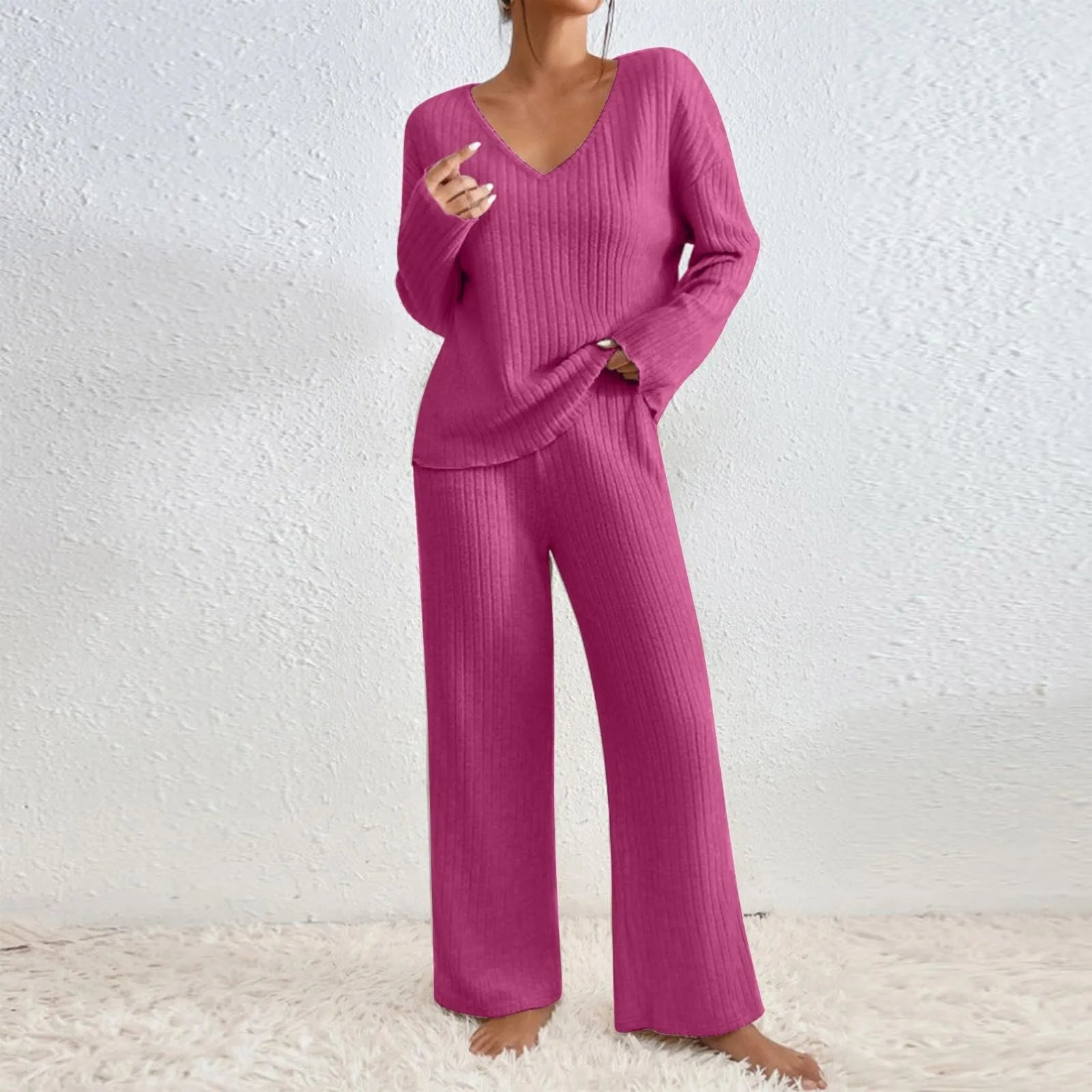 KNITTED - 2 - PIECE SET