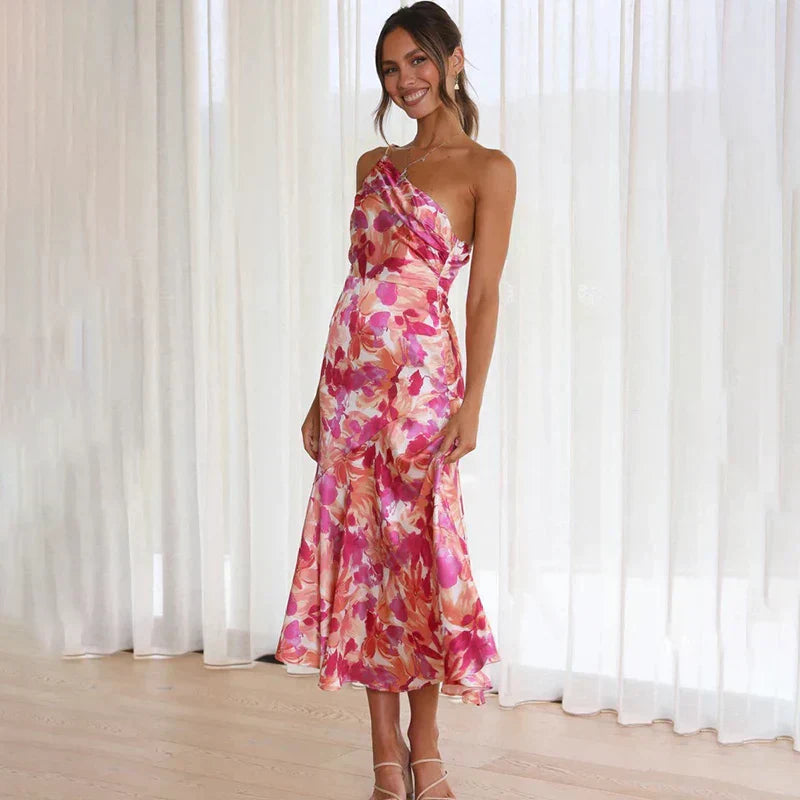 Eliza – One-Shoulder Elegance Dress