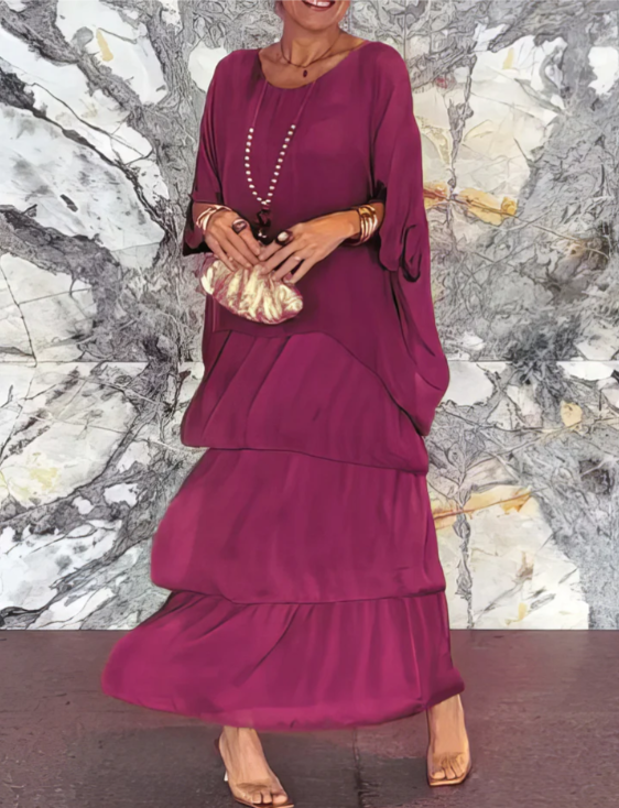 SOLEA - Flowing Long Maxi Dress