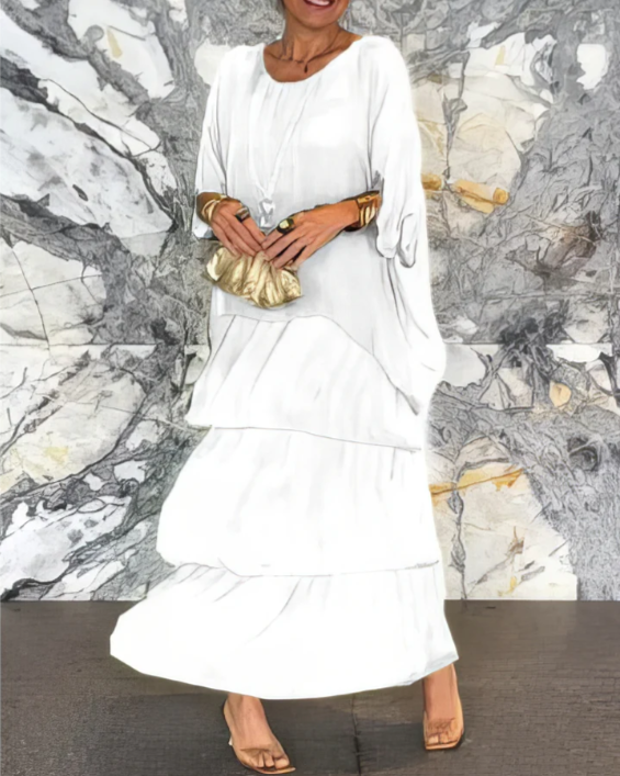SOLEA - Flowing Long Maxi Dress