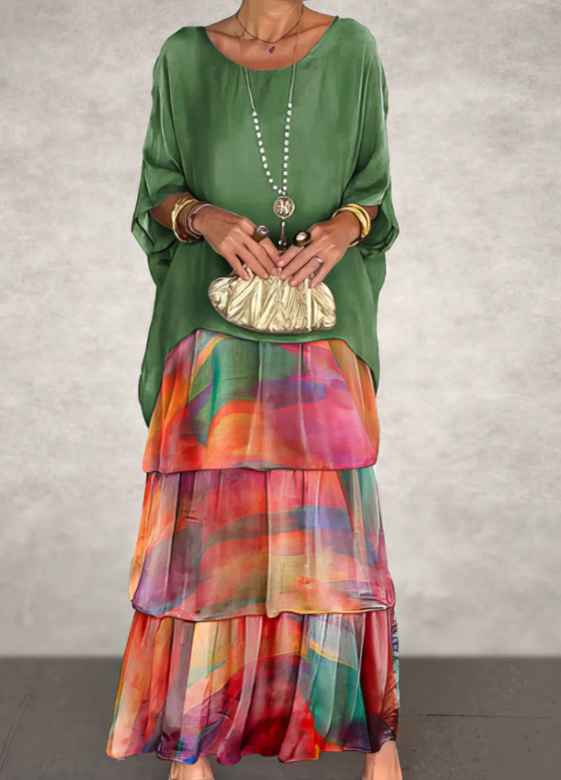 SOLEA - Flowing Long Maxi Dress