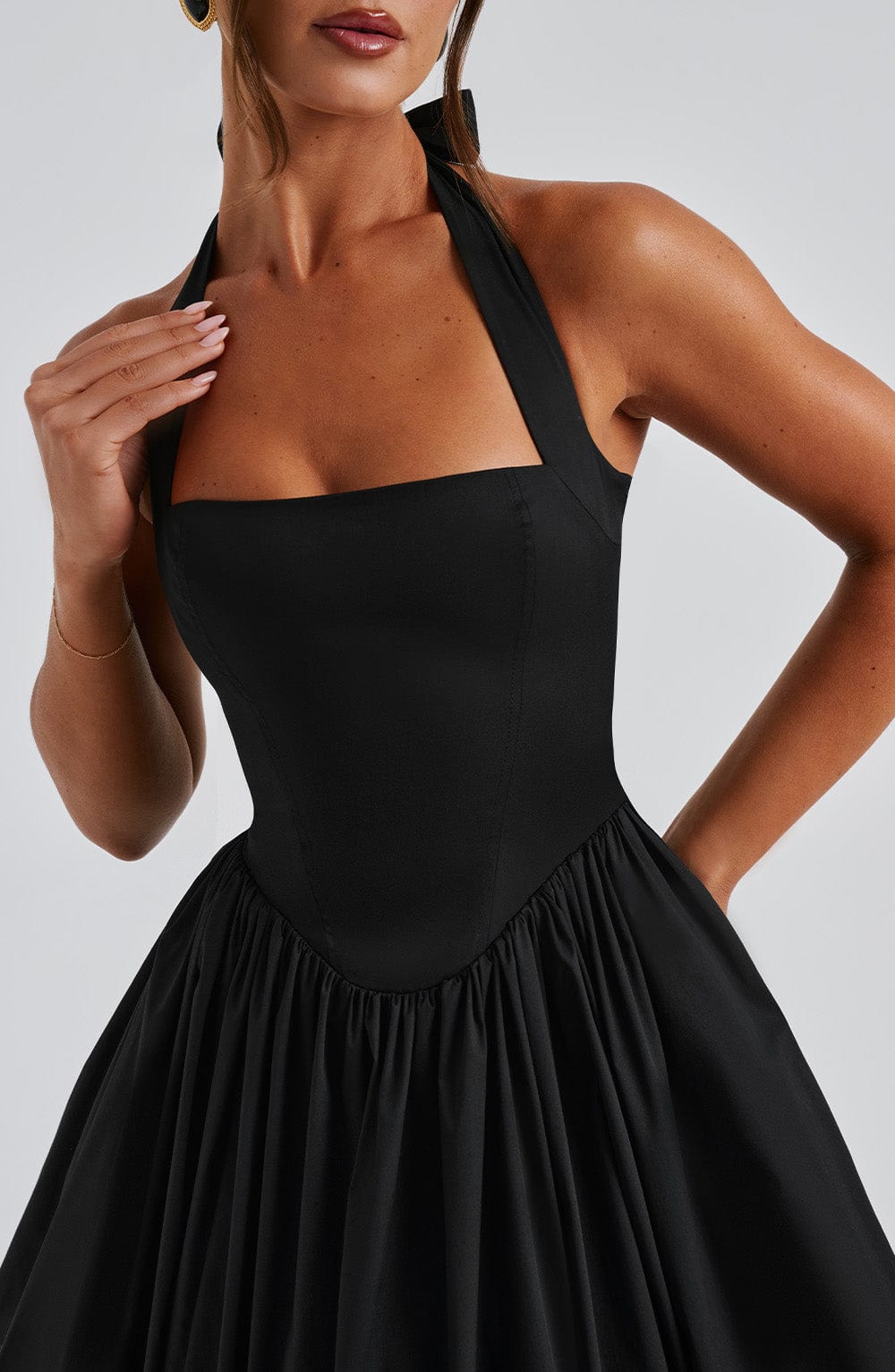 Melania – Retro Corset Tea Dress